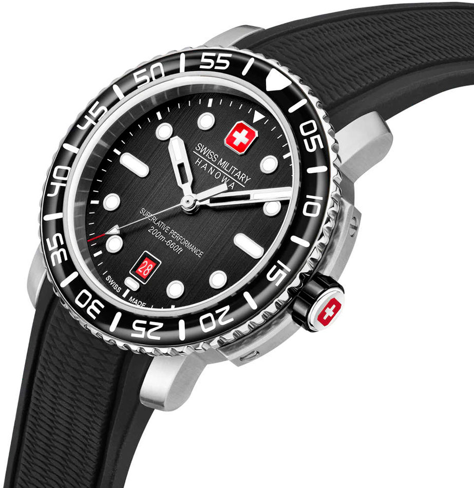 Swiss Military Hanowa Black Marlin SMWGN0001701 — фотография 3